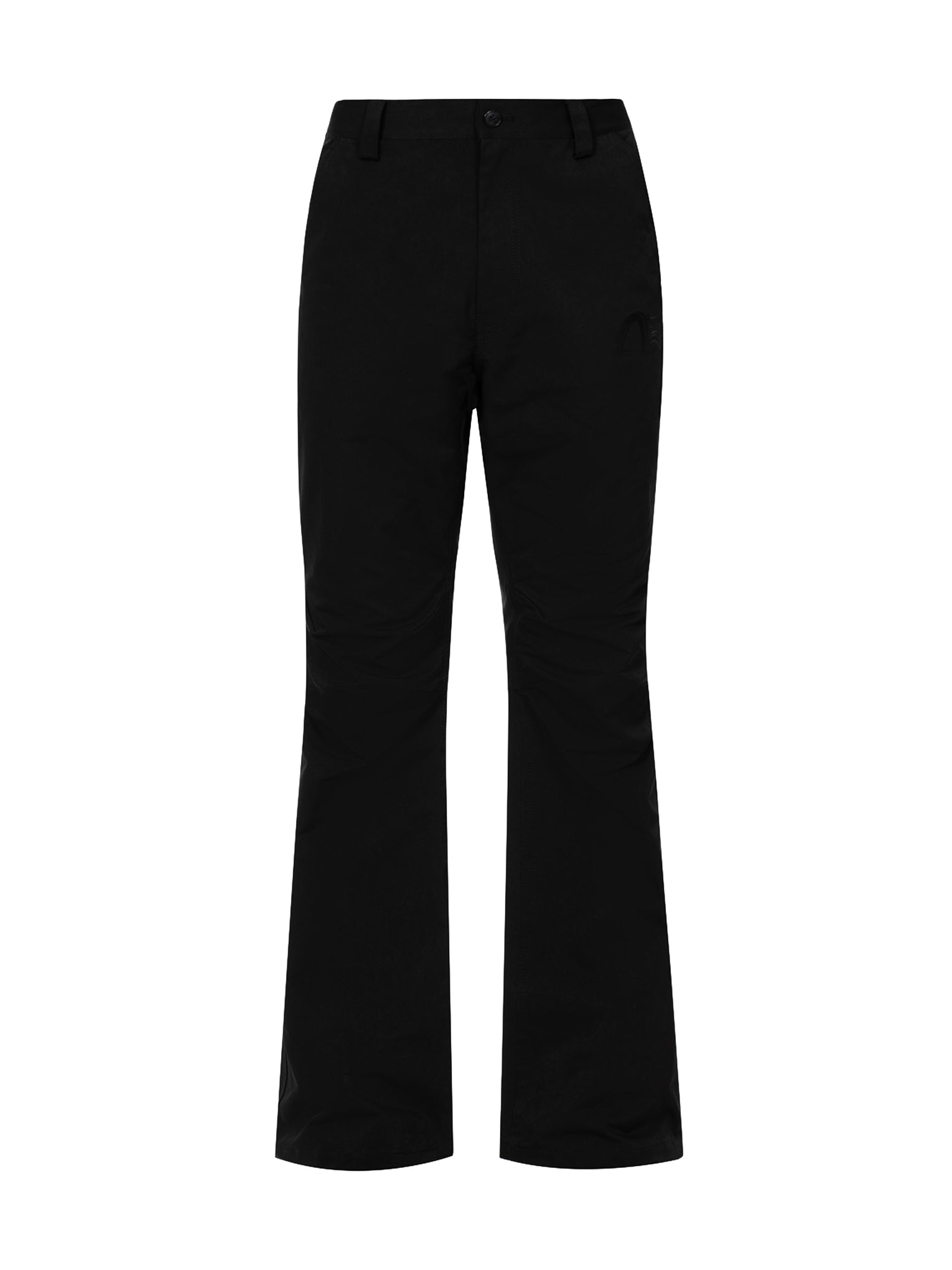 Seagull Embroidery Multi-Pocket Bell Bottom Pants for Women - Vintage 70s Style Flared Jeans for Casual Wear, Music Festivals & Boho Fashion