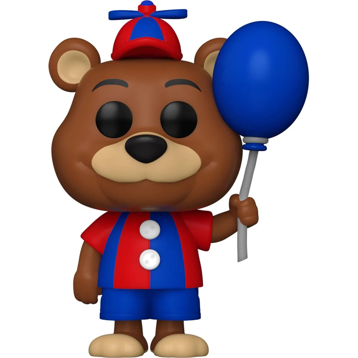 Five Nights at Freddy's Freddy Balloon Pop! Vinyl Figure #908 - Collectible Toy for Horror Game Fans & Home Decor