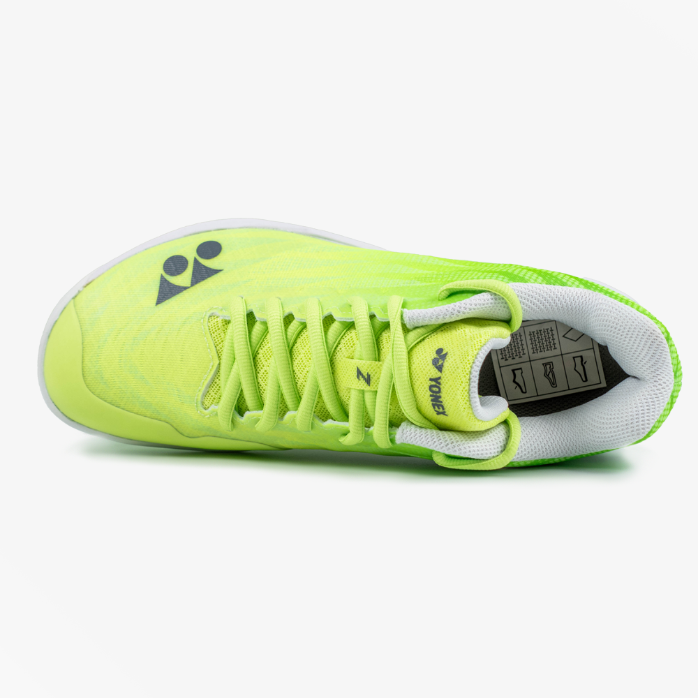 Yonex Power Cushion Aerus Z2 Women's Badminton Shoes - Lightweight & Cushioned for Court Sports (Flash Green) - Perfect for Indoor Badminton, Tennis & Squash Games
