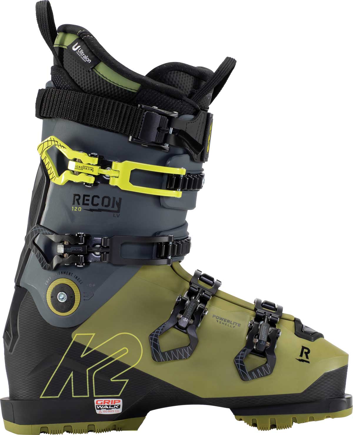 K2 Recon 120 MV GW Ski Boots 2021 - Men's All-Mountain Performance Ski Boots for Downhill & Freeride Skiing