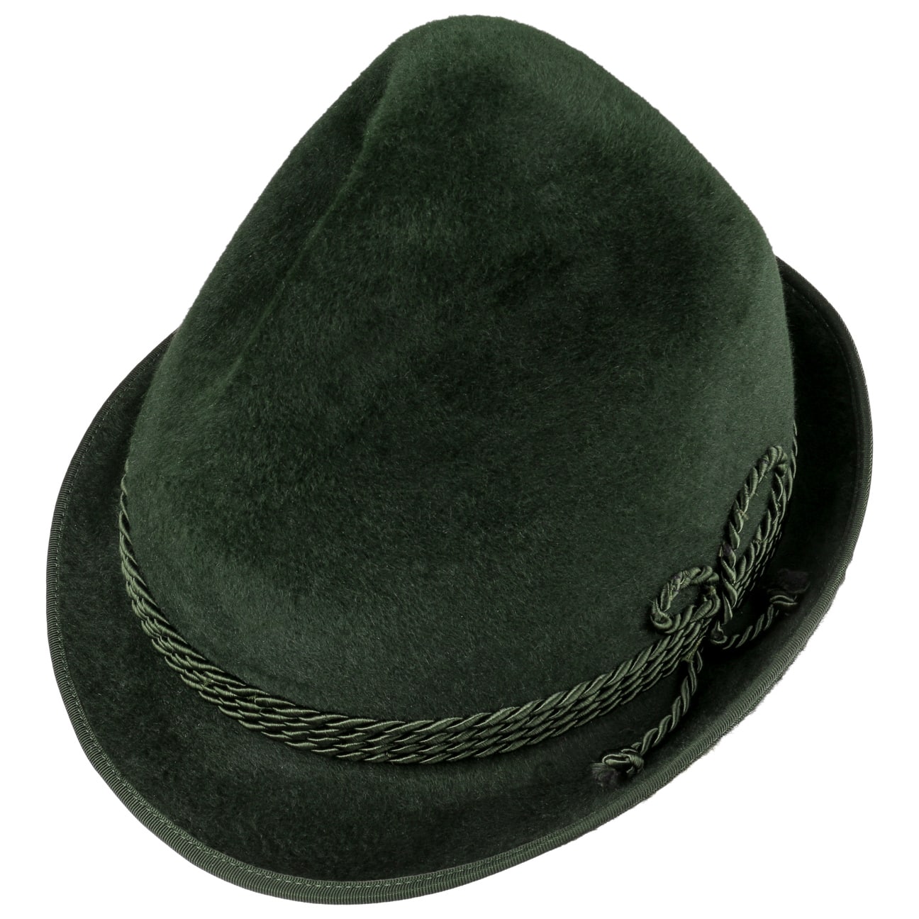 Premium Allgäu Traditional German Loden Wool Three-Pointed Hat by Lodenhut Manufaktur - Authentic Alpine Style for Outdoor Adventures, Oktoberfest & Winter Fashion