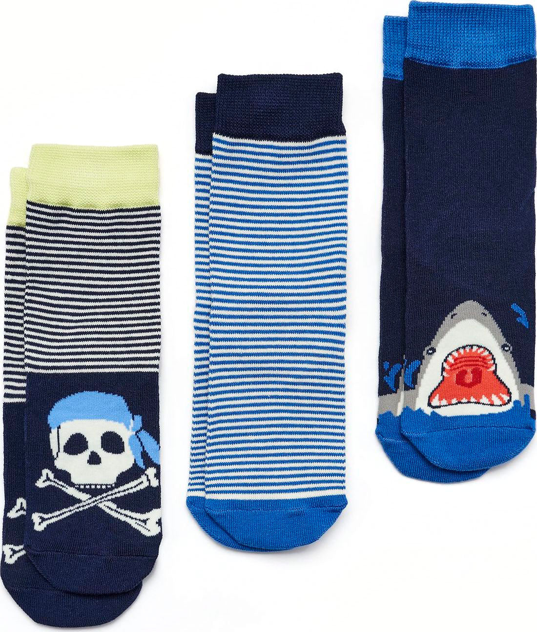 3 Pack Soft Bamboo Socks for Boys - Breathable & Comfortable Kids Socks - Perfect for School, Sports & Everyday Wear