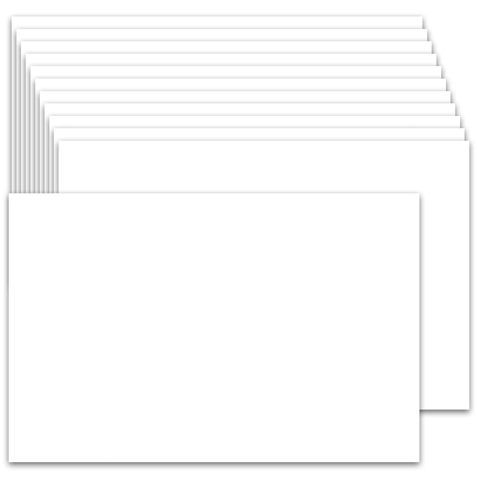 200 Pack 5x7 Cardstock Paper - 80lb Heavyweight White Cardstock for Printing, Postcards, Wedding Invitations & Thank You Cards | Perfect for DIY Crafts, Scrapbooking & Professional Printing Projects