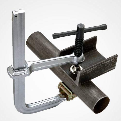 UP205-C3 Heavy Duty Bar Clamp - 12 Inch Clamping Capacity, Steel Construction for Woodworking, DIY Projects & Home Repairs - Perfect for Cabinet Making, Furniture Assembly and Workshop Use