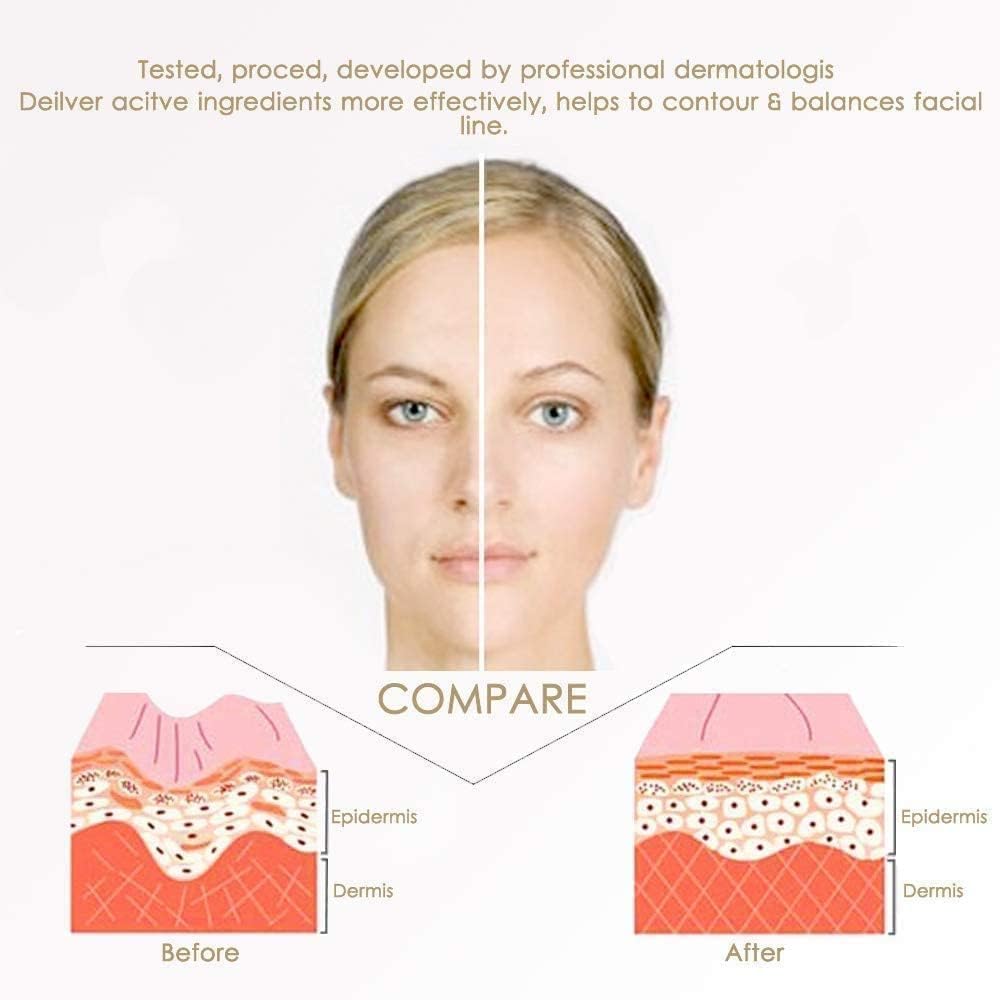 WICHARSH V Line Lifting Face Mask - Double Chin Reducer & Slimming Face Patch for Skin Tightening, Firming & Moisturizing | Chin Up Mask for Women (1pc) | Perfect for Daily Skincare Routine & Special Occasion Prep