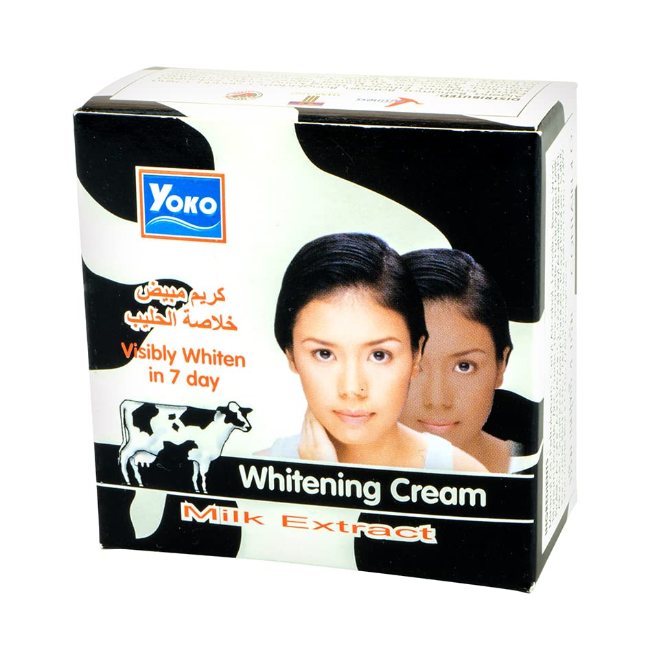 Brightening Milk Extract Whitening Cream - 8g (2 Pack) | Dark Spot Corrector for Face & Neck | Day & Night Moisturizing Skincare