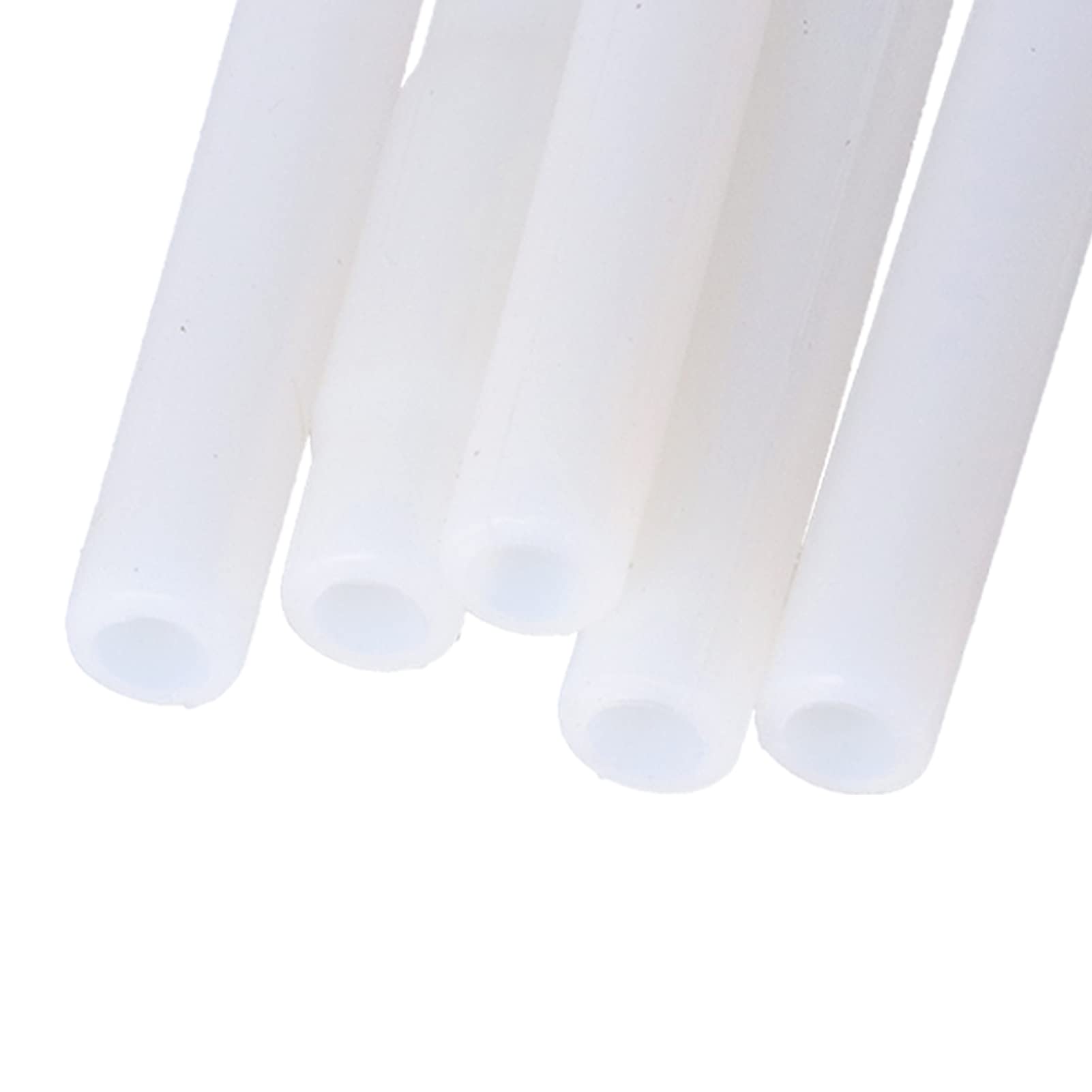 Silicone Short Milking Tube for Cow Goat Sheep - Durable Milking Machine Accessories with White Short Pipe - Perfect for Dairy Farm, Homestead and Livestock Care