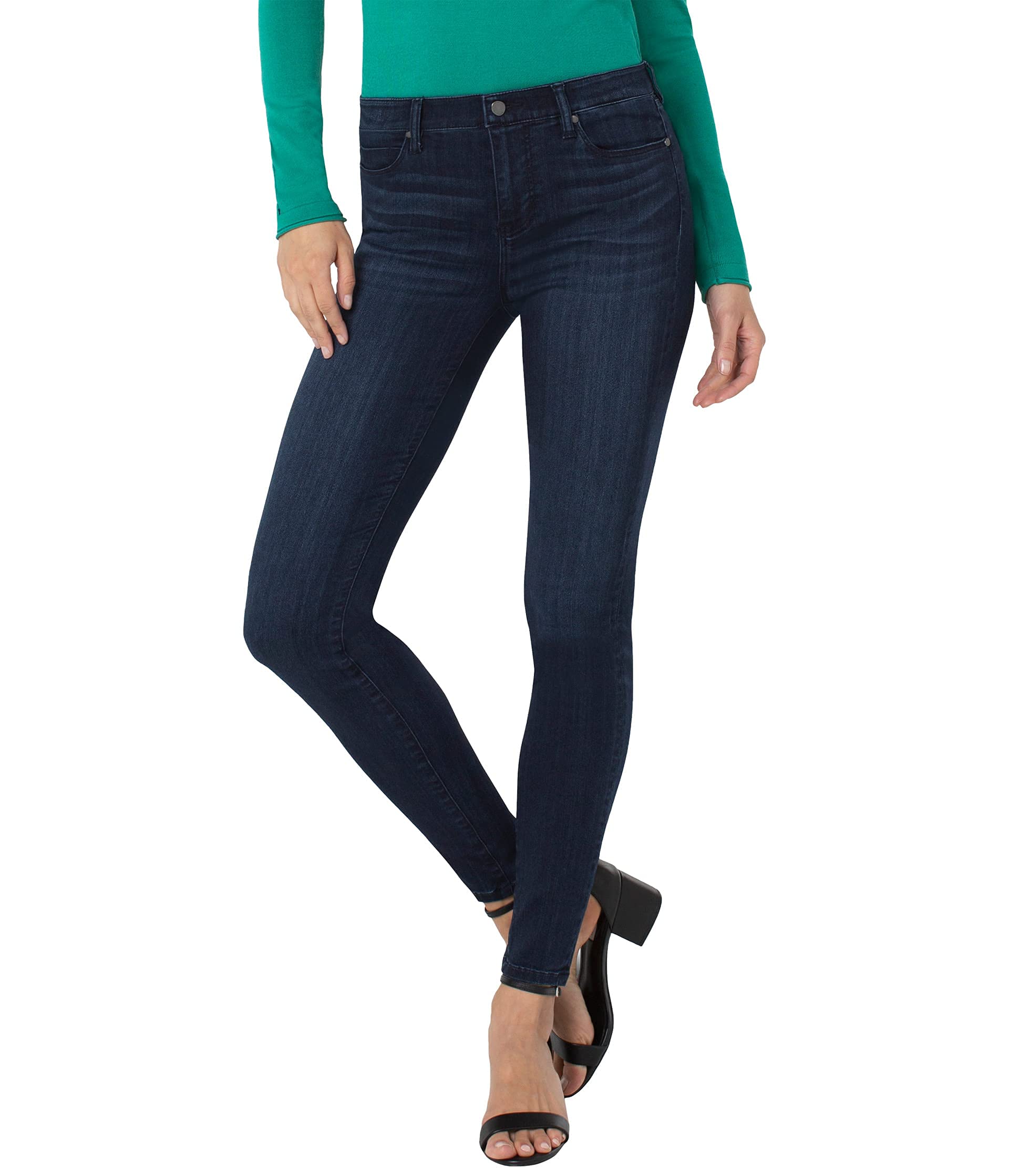 Liverpool Abby Skinny Jeans for Women - Silky Soft Stretch Denim High Waist Slim Fit Jeans - Comfortable & Stylish for Casual Wear, Work & Night Out