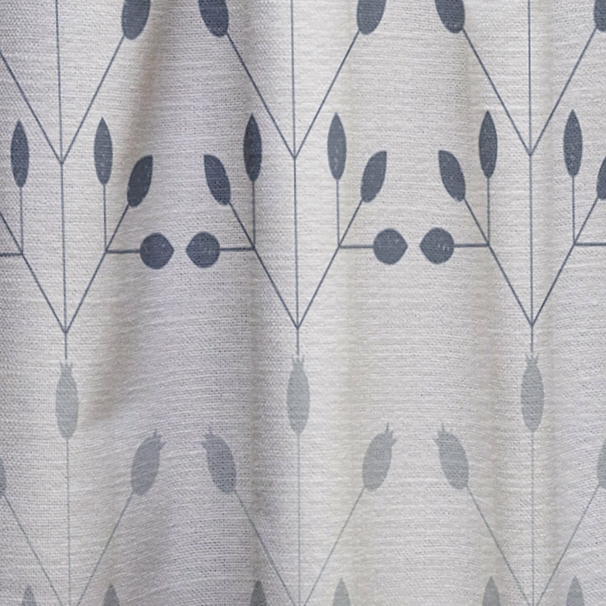 Floral Retro Botanical Pattern Thermal Insulated Curtains for Bedroom & Living Room - 52x108 Single Panel Window Drapes - Perfect for Home Decor, Privacy & Energy Efficiency
