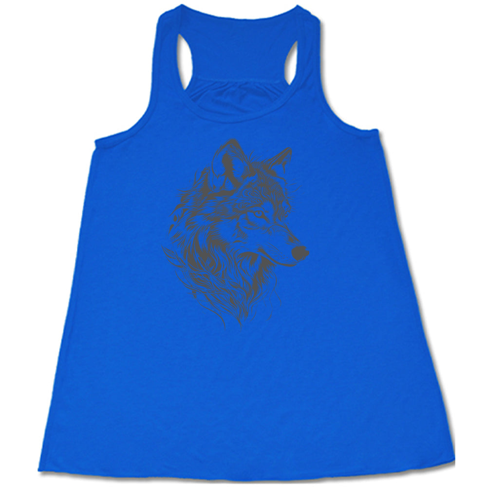 Wolf Silhouette Graphic T-Shirt for Men & Women - Trendy Animal Print Tee for Casual Wear, Outdoor Adventures & Street Style