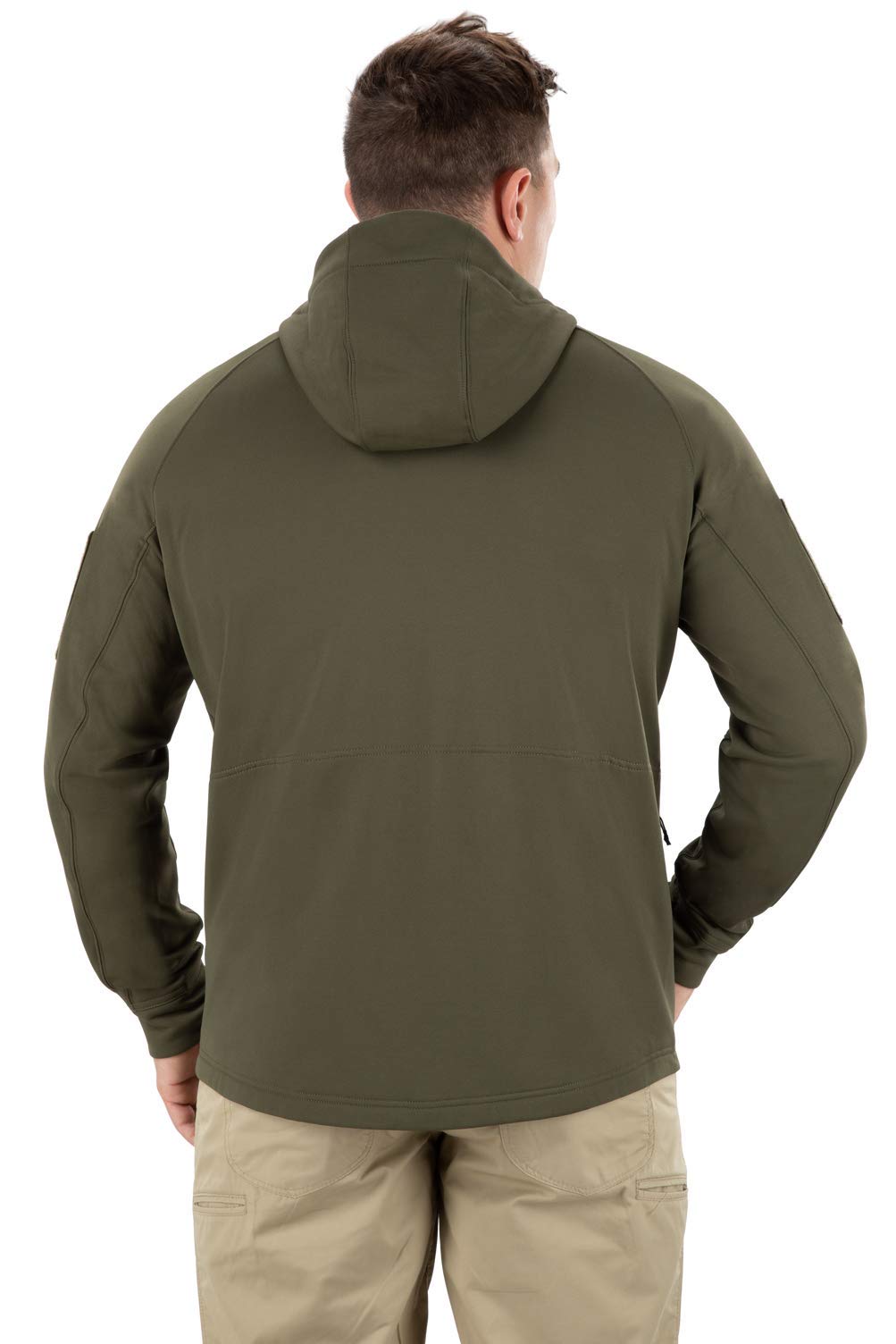 Vertx Men's Firebase Hoody - Lightweight, Water-Resistant Outdoor Hooded Jacket for Hiking, Camping & Everyday Wear