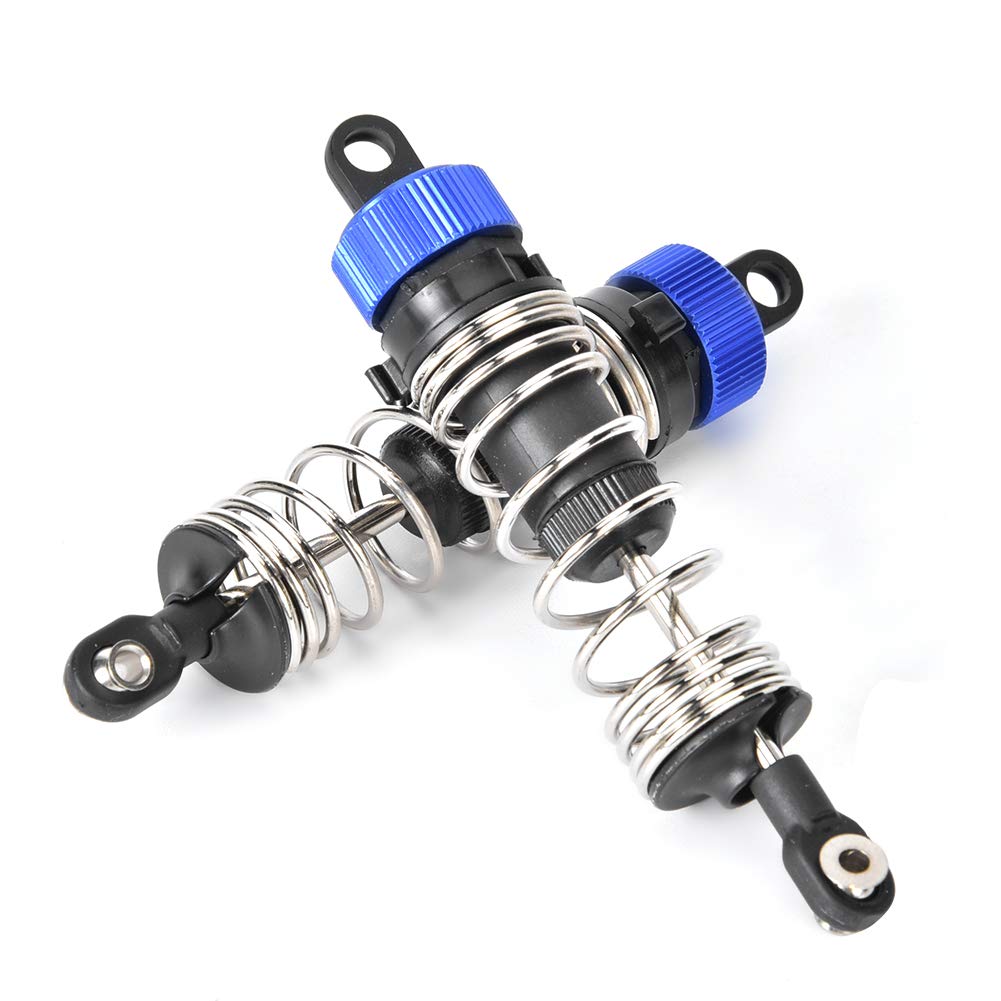 Tbest 1:10 Scale RC Shock Absorbers - Heavy Duty Plastic & Metal Front Shock Struts for 1/10 RC Crawler Cars, P1951 Replacement Parts | Off-Road Racing, Rock Crawling, RC Vehicle Upgrades