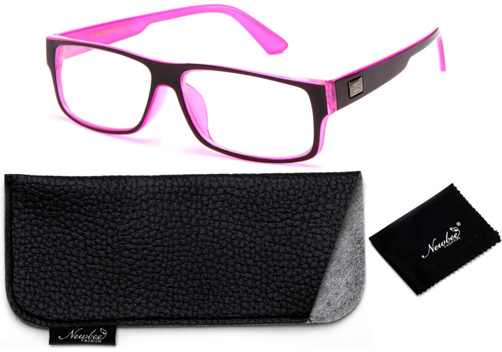 Kayden Clear Lens Glasses for Men & Women - Fashionable Non-Prescription Eyewear Frames | Perfect for Work, Reading & Everyday Style