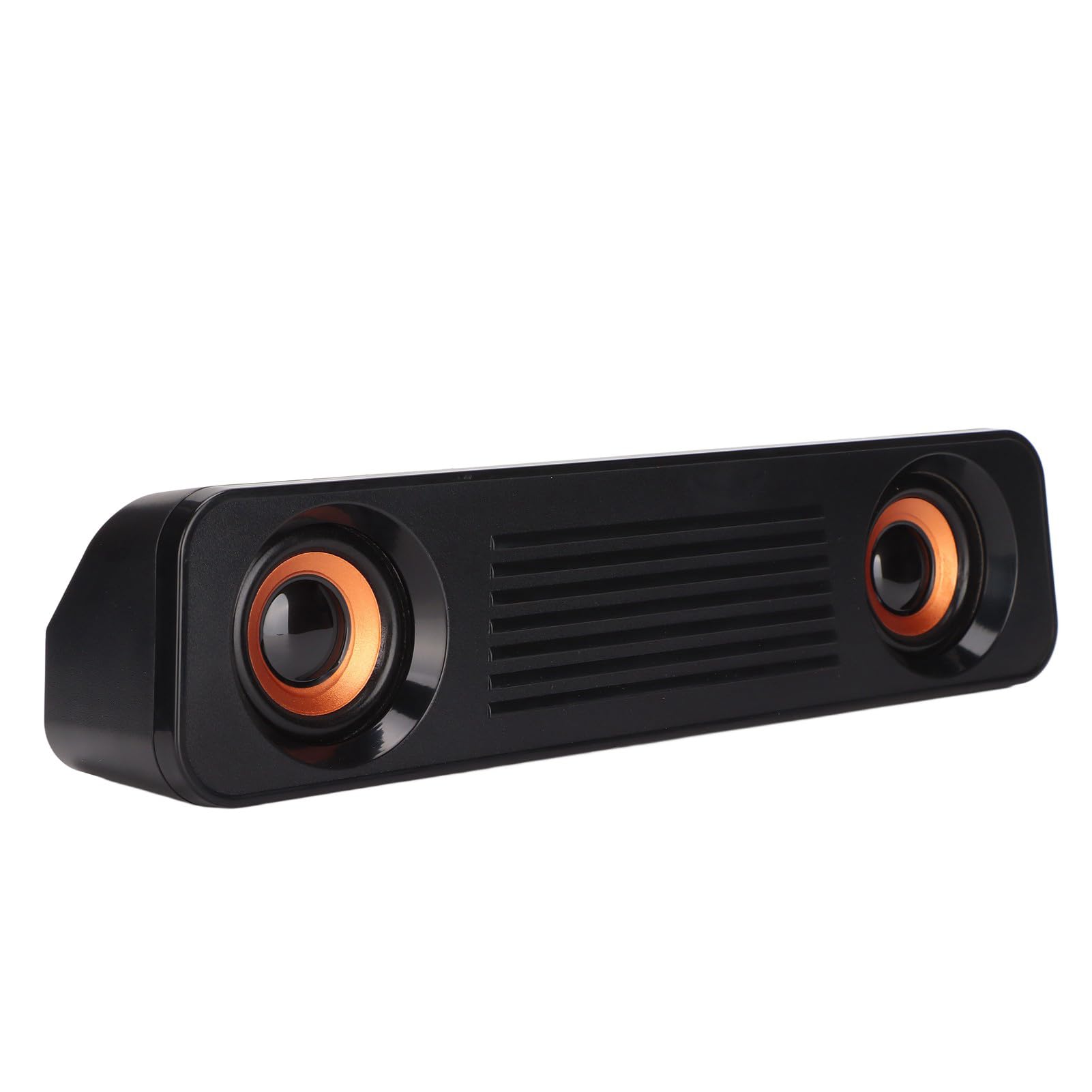 Flexman Wired Speaker with 360° Stereo HiFi Sound & Subwoofer - USB Powered Portable Desktop Speaker with 3.5mm Plug for TV, PC, Laptop - Perfect for Home Theater, Gaming & Music Listening