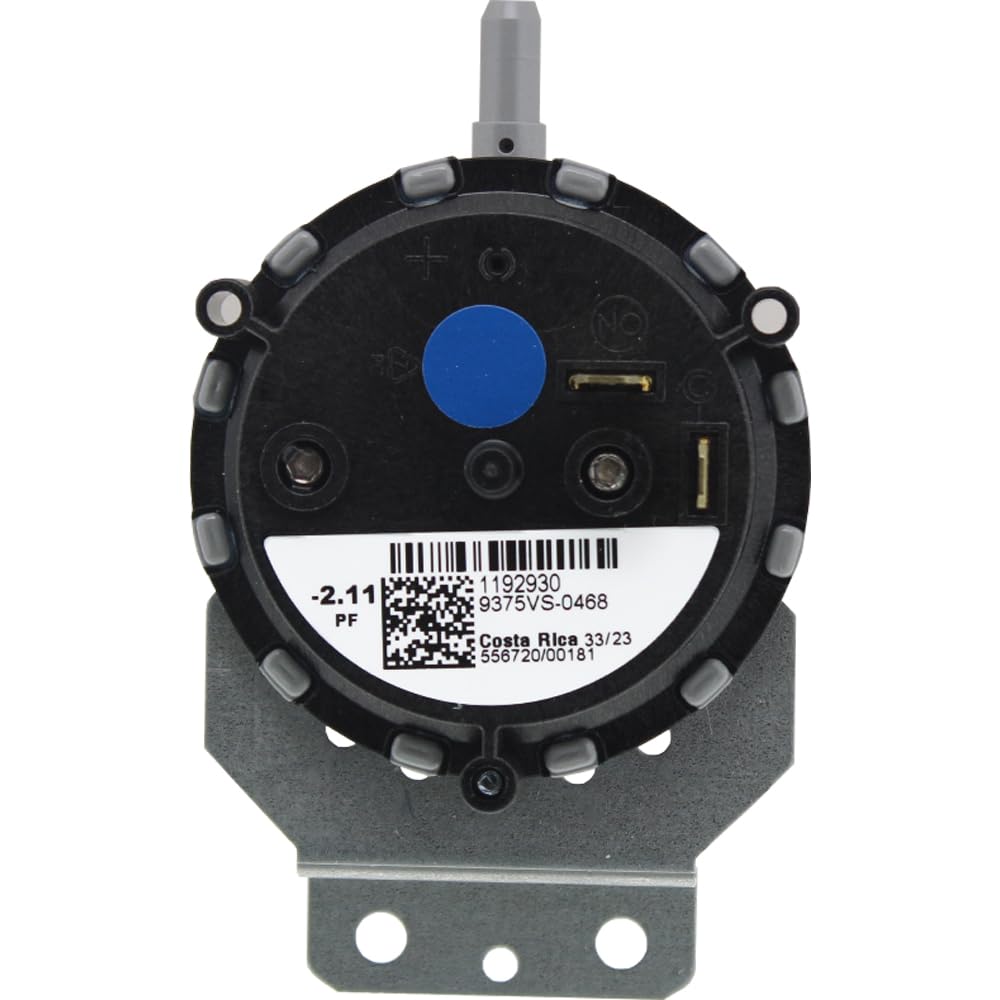 Comfort Maker OEM Furnace Replacement Air Pressure Switch - Compatible with Multiple Models - HVAC System Repair Part for Home Heating Maintenance