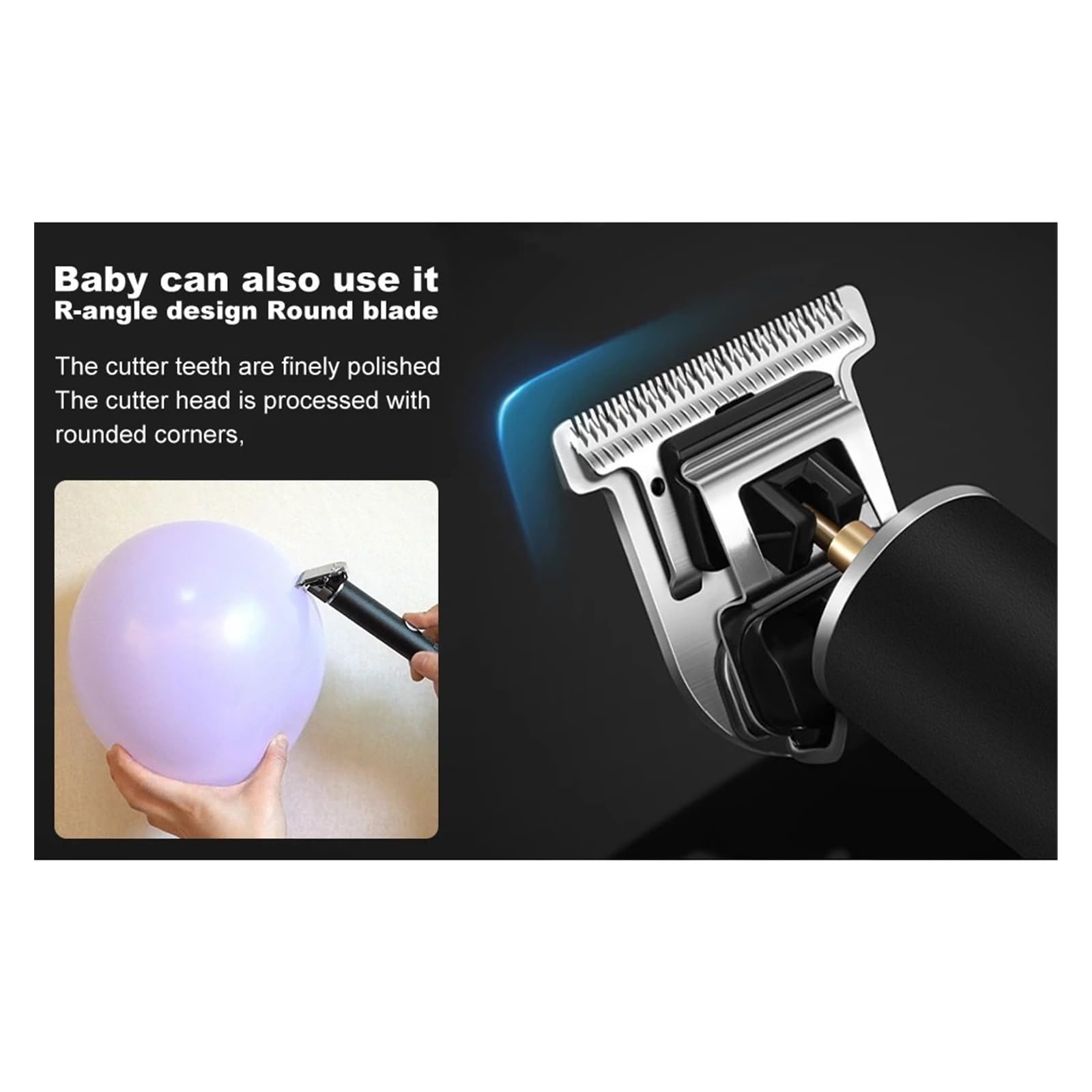 Professional Cordless Electric Shaver & Beard Trimmer for Men - 0mm Razor Haircut Machine with Precision Blades | Perfect for Home Grooming, Travel & Professional Barbershop Use