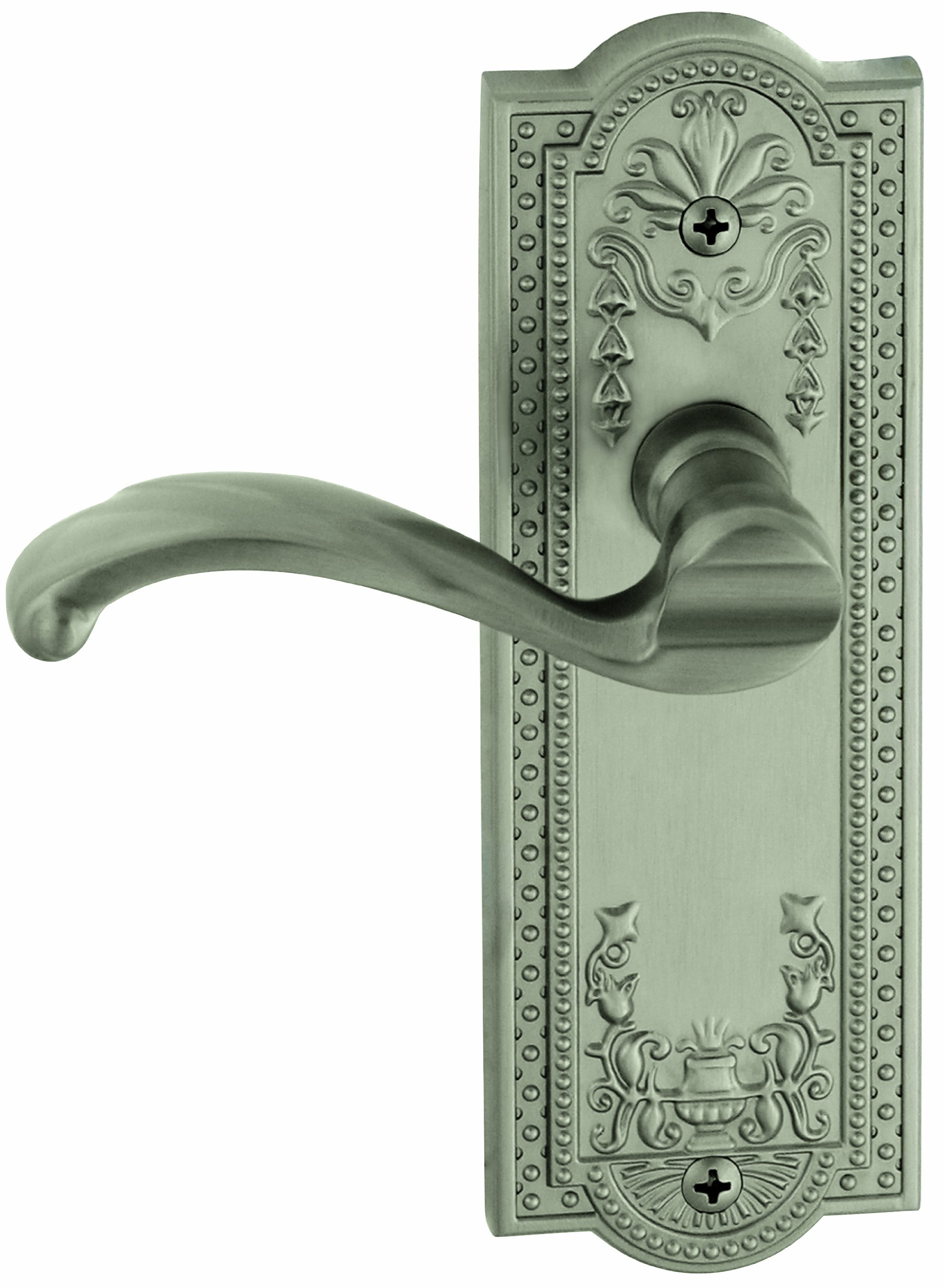 Grandeur 821353 Satin Nickel Parthenon Privacy Door Lever - 2.375