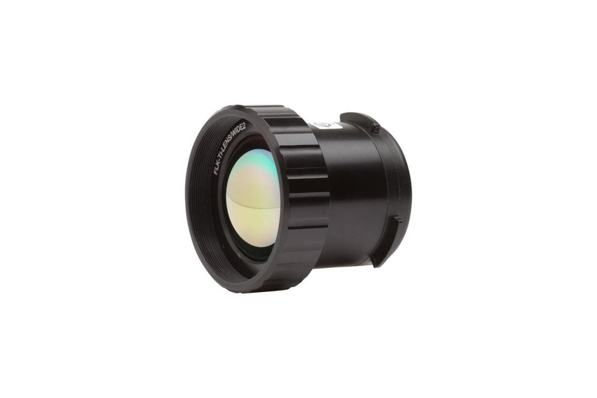 Fluke FLK LENS/WIDE2 2X Wide Angle Infrared Lens for TIX580, TIX560, TIX520, TIX500, TI480, TI450, TI400, T1300 & TI401 Thermal Cameras - Perfect for Electrical Inspections, HVAC Maintenance & Industrial Applications (Model 4335361)
