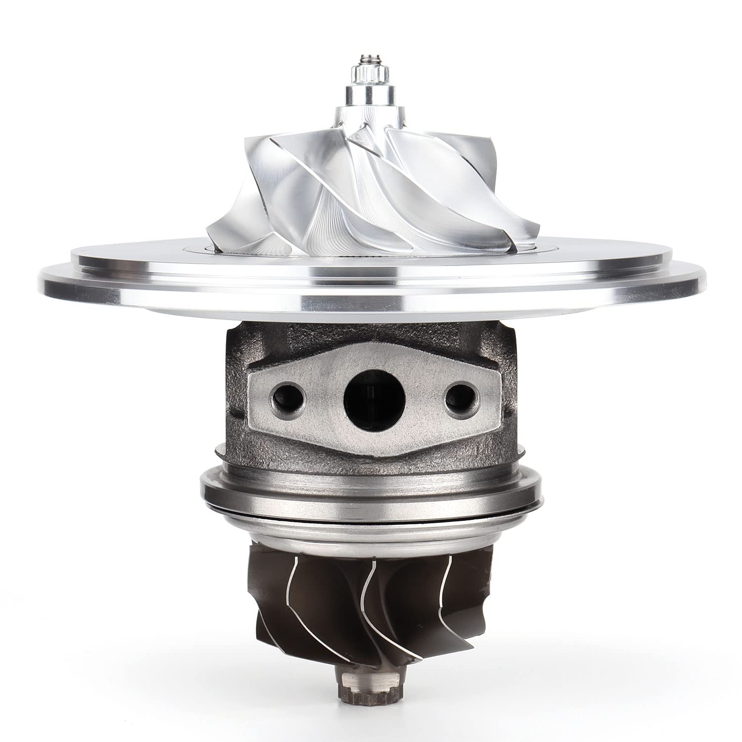 Pulsar Turbo PSR3076 GEN2 Dual Ball Bearing Billet Compressor Wheel CHRA - High Performance Turbocharger Upgrade for Diesel & Gas Engines - Perfect for Racing, Towing & Performance Tuning