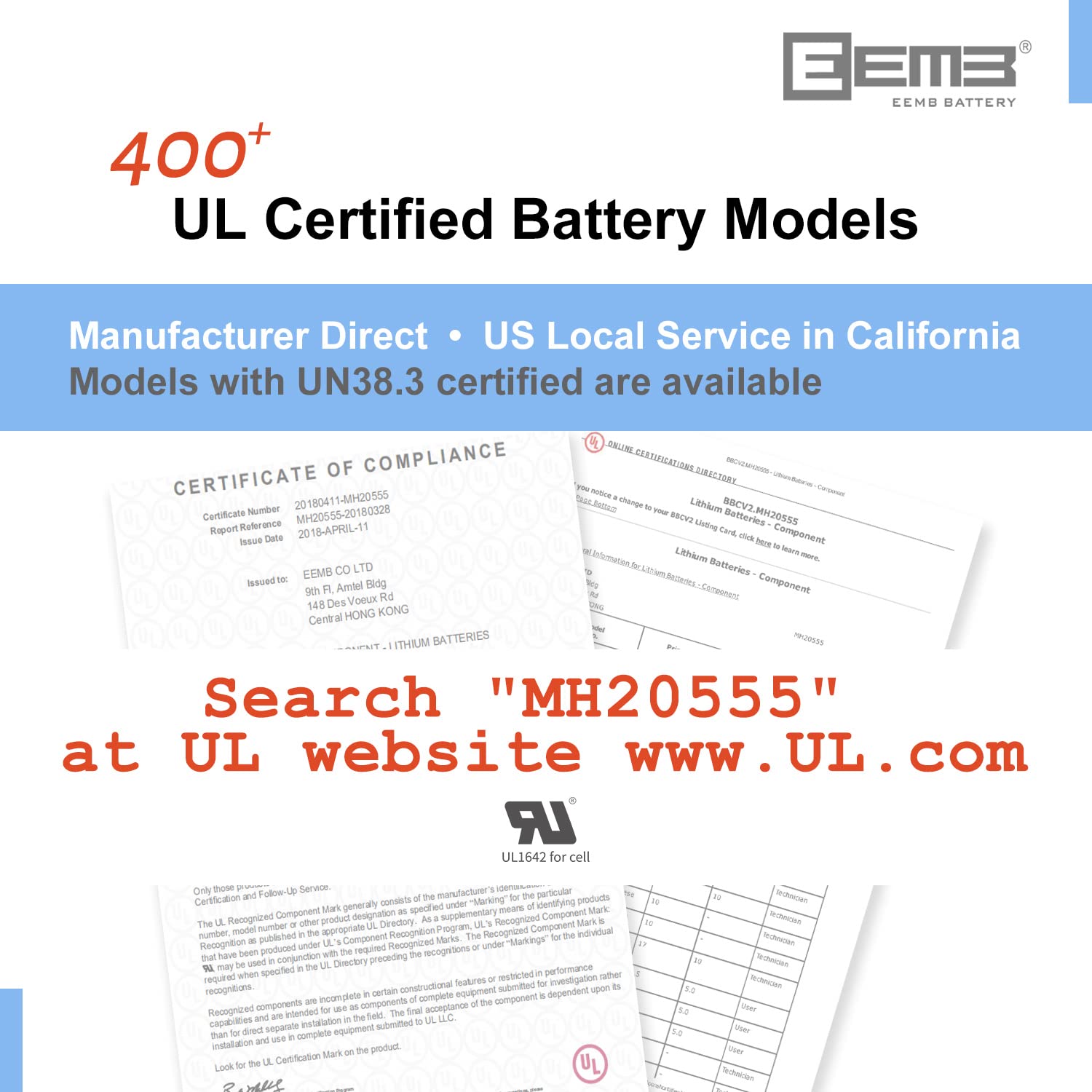 EEMB LS14250 3.6V 1/2 AA Lithium Non-Rechargeable Battery (10-Pack) - ER14250 Li-SOCL₂ Battery Replacement for SAFT 14250 XL-050F SB-AA02 TL-5902 TL-2150 - Ideal for Meters, Sensors, Home Security & Alarm Systems