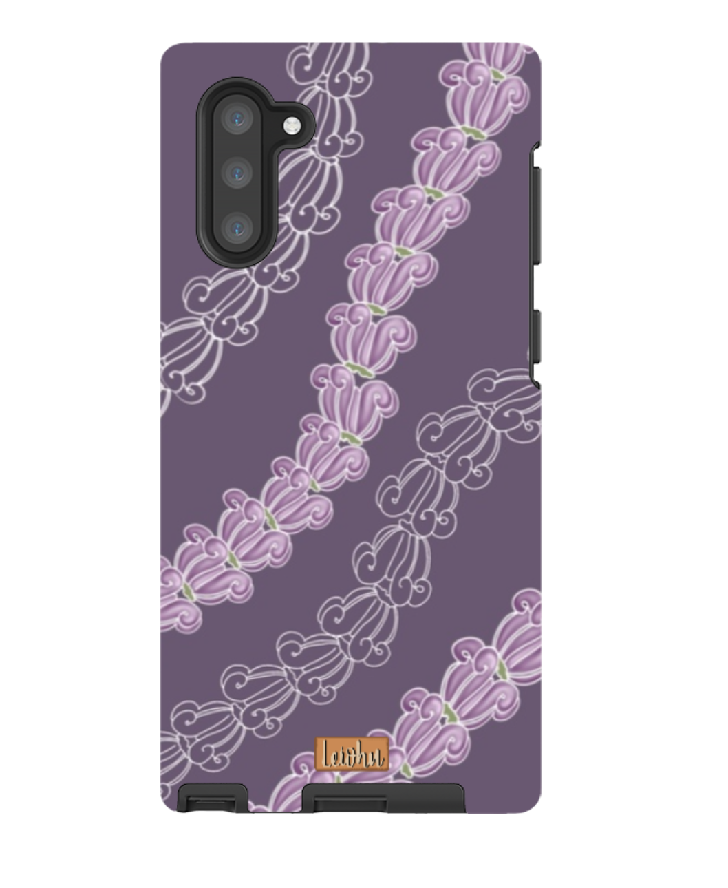 Samsung Galaxy Note 10 Case with Crown Lei Design - Slim Protective Phone Cover for Women - Perfect for Hawaiian Parties, Beach Vacations & Summer Festivals