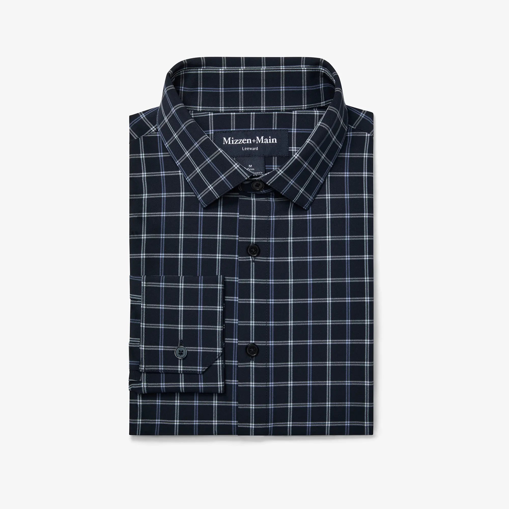 Premium Leeward Men's Dress Shirt - Slim Fit Business Casual Button Down Shirt for Office & Formal Occasions | Wrinkle Resistant & Breathable Fabric for All-Day Comfort