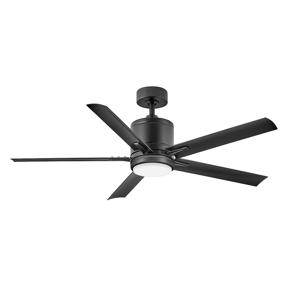 Vail Ceiling Fan with Light and Remote Control - 52 Inch Modern Flush Mount Indoor Ceiling Fan - Quiet Reversible Motor - Perfect for Bedroom, Living Room, and Office