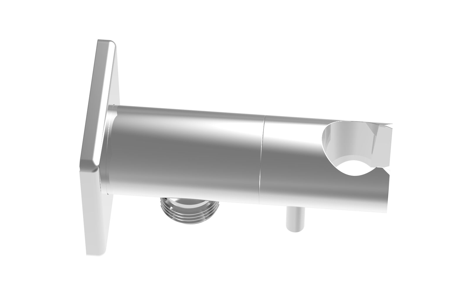 SQ6009 Adjustable Hand Shower with Wall Mount Holder - Chrome Finish Bathroom Sprayer for Flexible Washing, Baby Bathing & Pet Cleaning