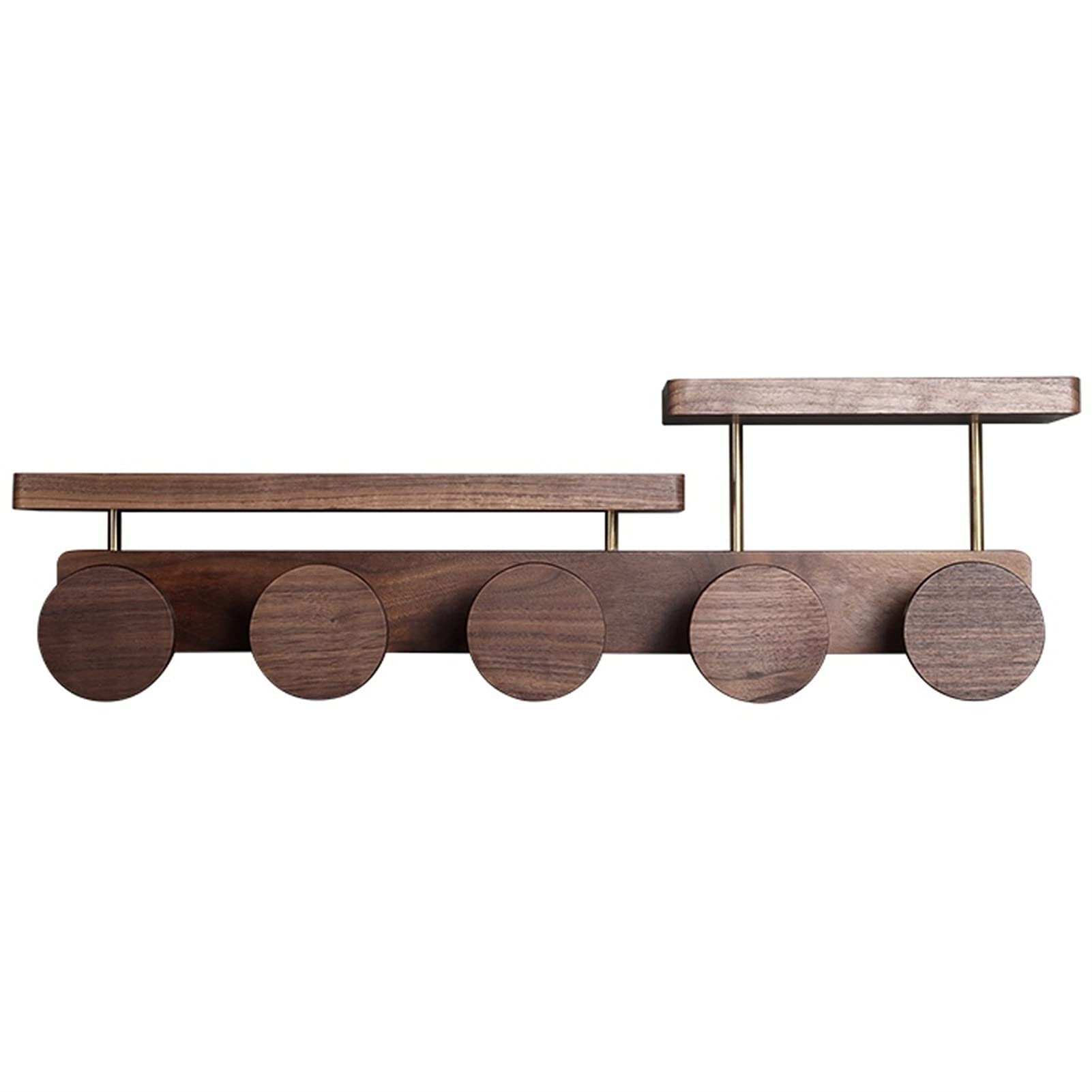 Nordic Wall-Mounted Coat Rack with Shelf - Space Saving Entryway Organizer for Hats, Coats & Accessories | Perfect for Bedroom, Hallway or Mudroom Storage Solution
