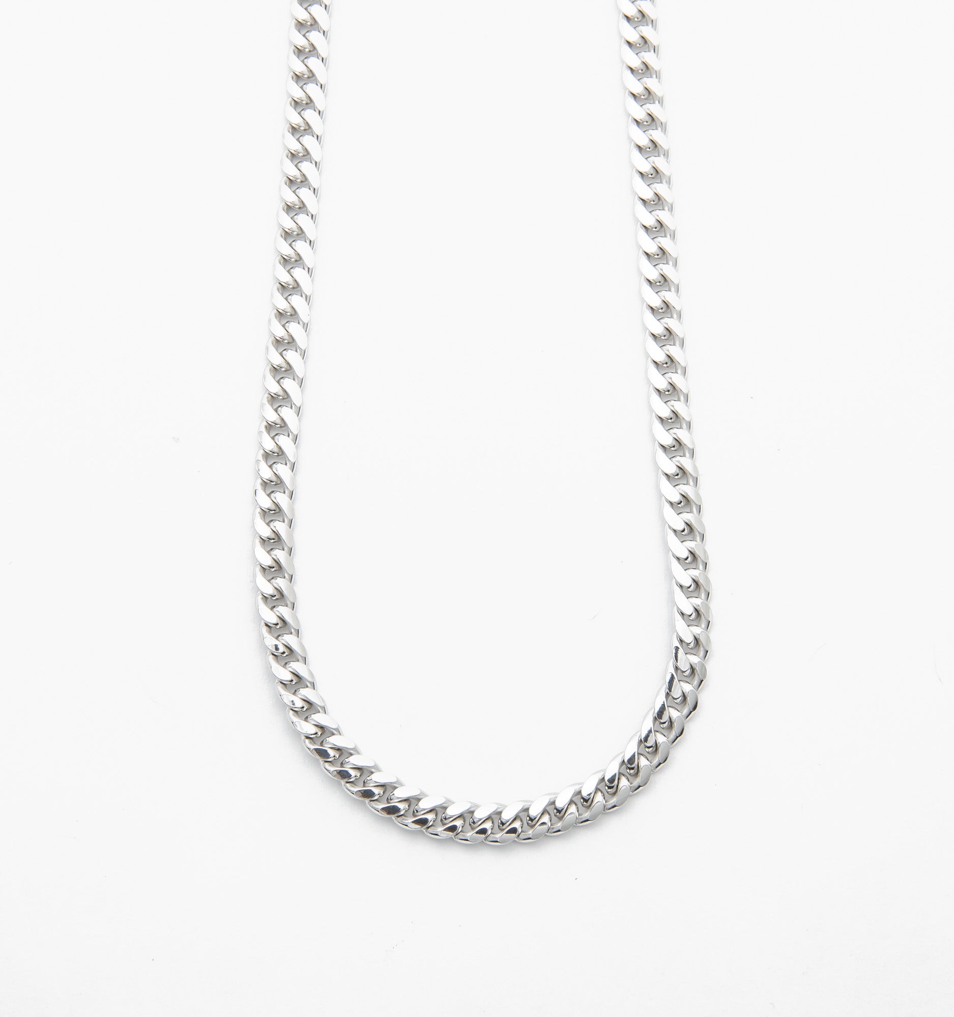 Sterling Silver Curb Chain Necklace for Women - Elegant Layering Jewelry for Everyday Wear & Special Occasions
