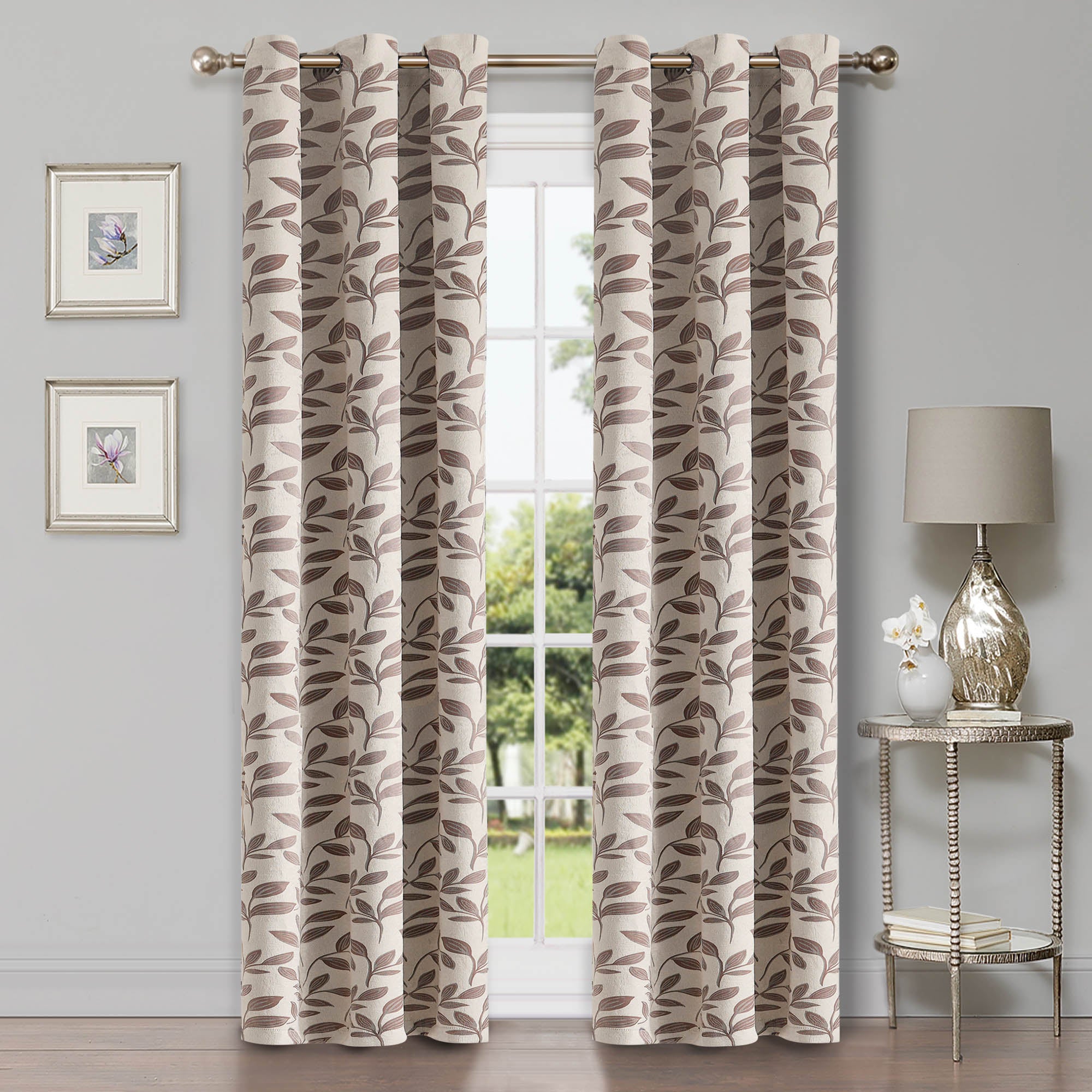 Machine Washable Blackout Curtains for Bedroom - Thermal Insulated Room Darkening Window Drapes (Set of 2 Panels) - Perfect for Nursery, Home Theater & Light Sleepers