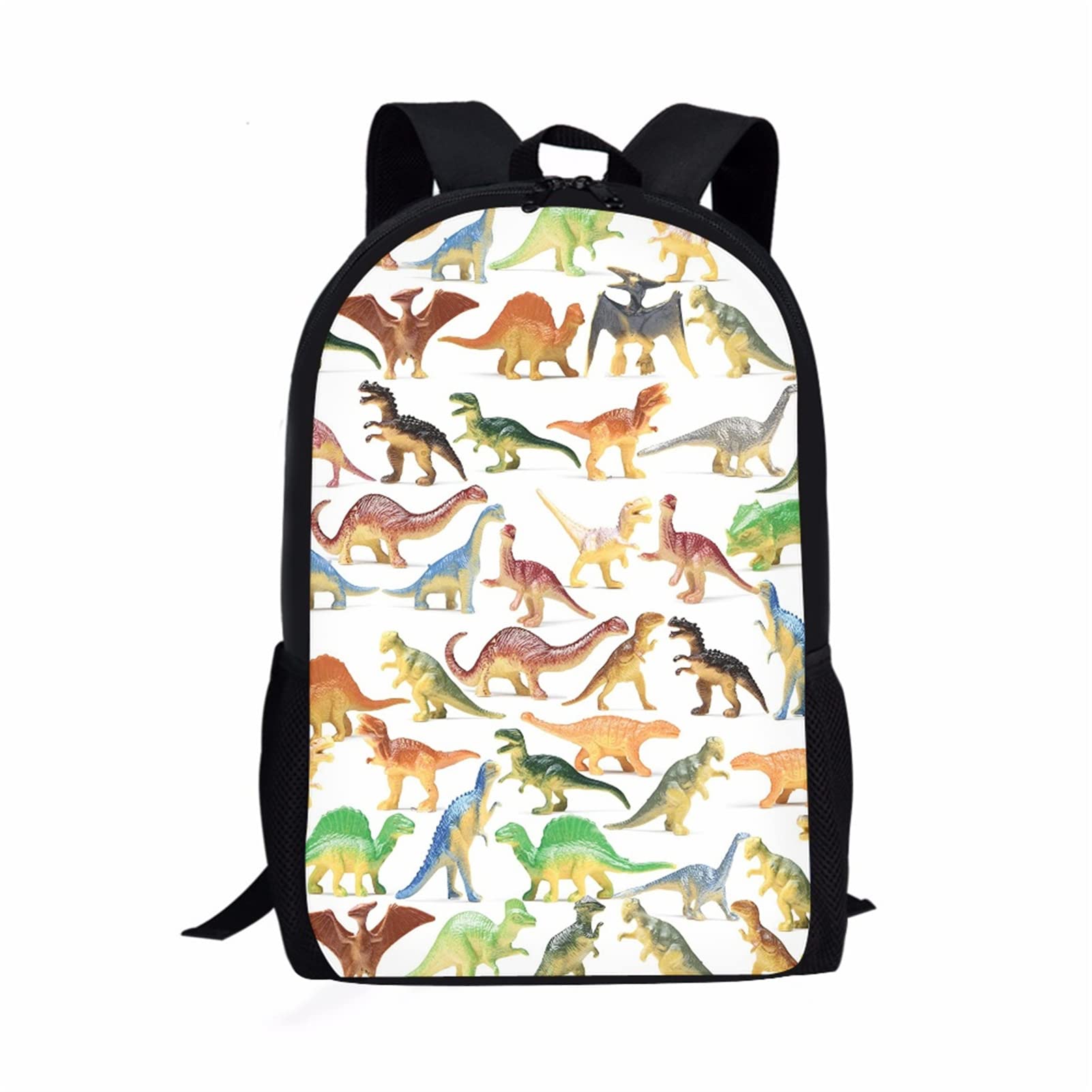 Mumeson Dinosaur Backpack for Kids - Cute Cartoon Dinosaur Pattern School Bag for Toddlers, Elementary & Middle School Students | Perfect for School, Travel & Daily Use