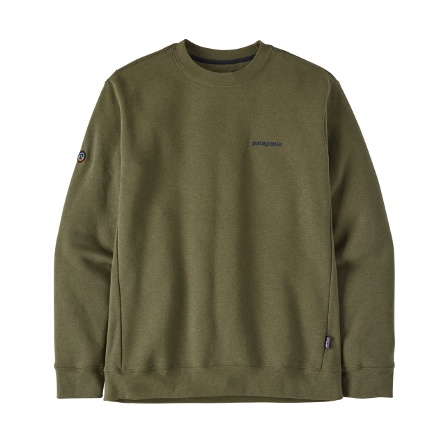 Fitz Roy Icon Uprisal Crewneck Sweatshirt - Men's Casual Pullover Hoodie for Streetwear & Winter Comfort