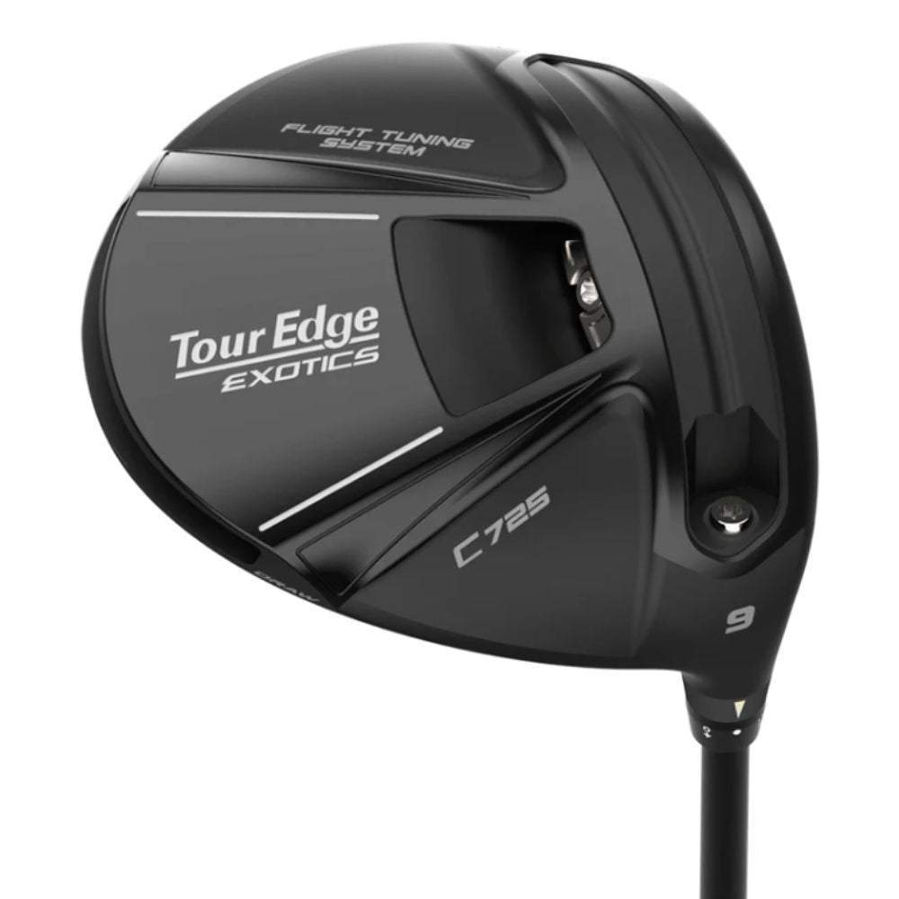 Tour Edge Exotics C725 Custom Golf Driver for Men - High Performance Titanium Club for Long Distance & Accuracy - Perfect for Golf Tournaments & Driving Range Practice