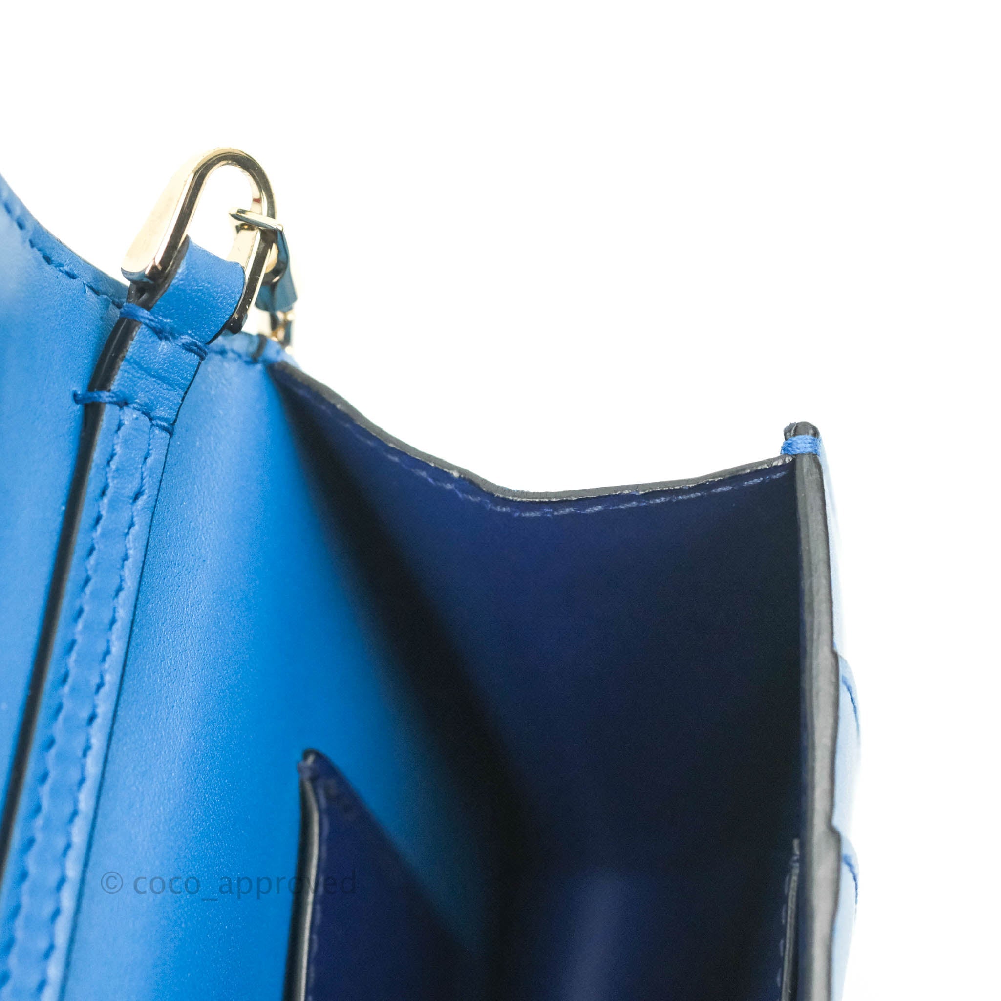 Bvlgari Serpenti Forever Mini Bag in Blue with Gold Hardware - Luxury Crossbody Bag for Women, Perfect for Evening Events & Date Nights