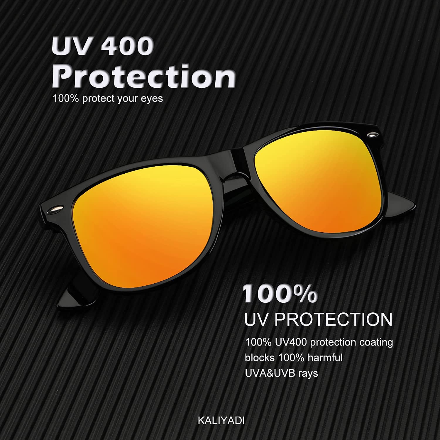 Polarized Sunglasses for Men & Women - UV Protection Unisex Driving Shades for Outdoor Sports & Beach