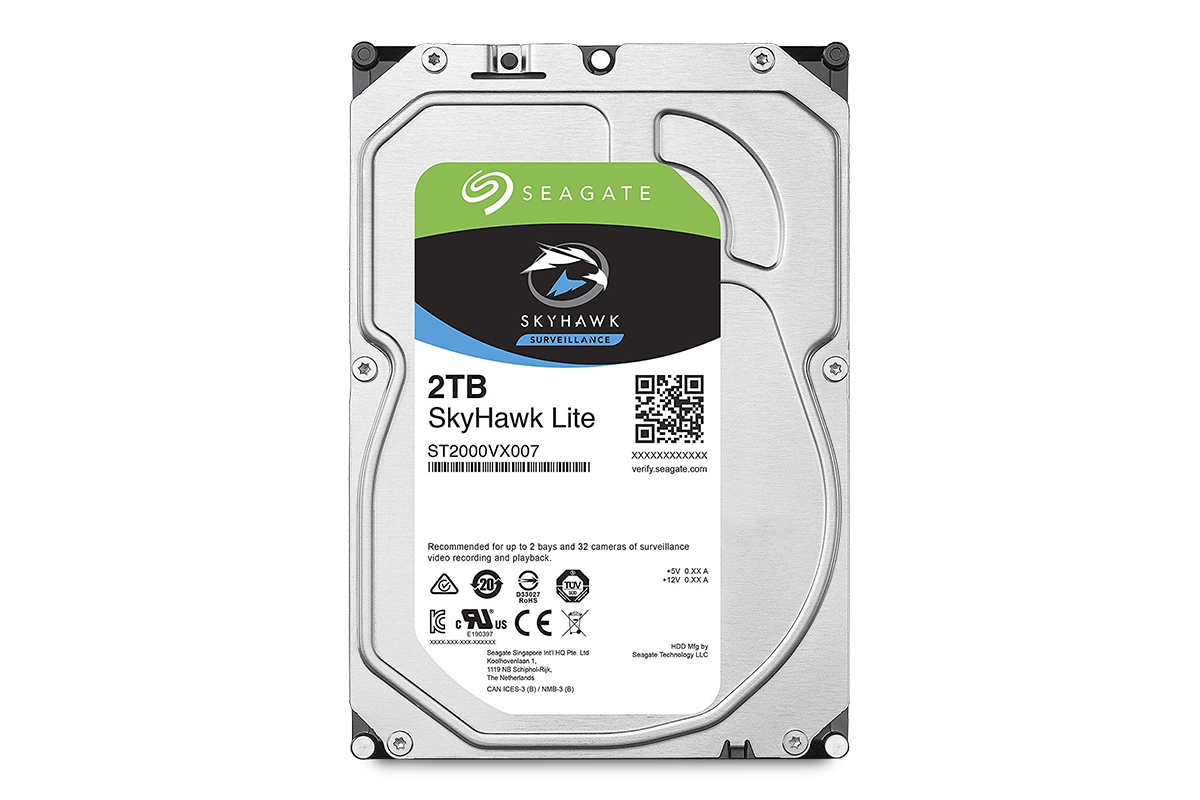 2TB Surveillance Hard Drive for 24/7 Security Camera Recording - Reliable Storage for Home & Business Security Systems