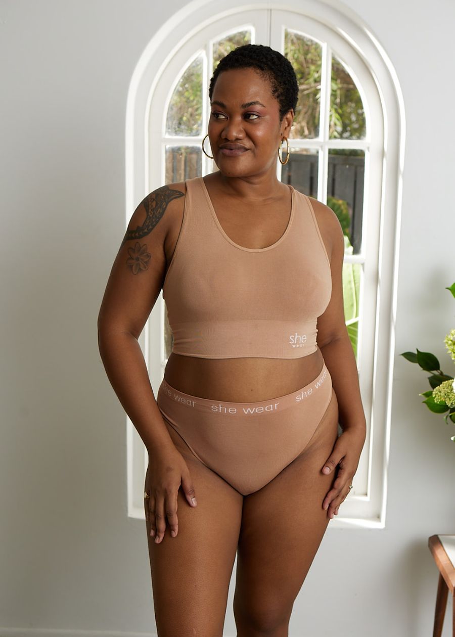 Organic Bamboo G-String Thong - Eco-Friendly Women's Underwear for Comfort & Breathability - Perfect for Yoga, Workout & Daily Wear