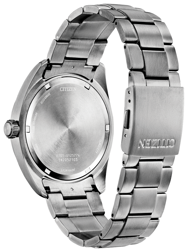 42mm Titanium Citizen Eco-Drive Garrison Field Watch BM8560-53E - Durable Military Style Watch for Outdoor Adventures & Everyday Wear