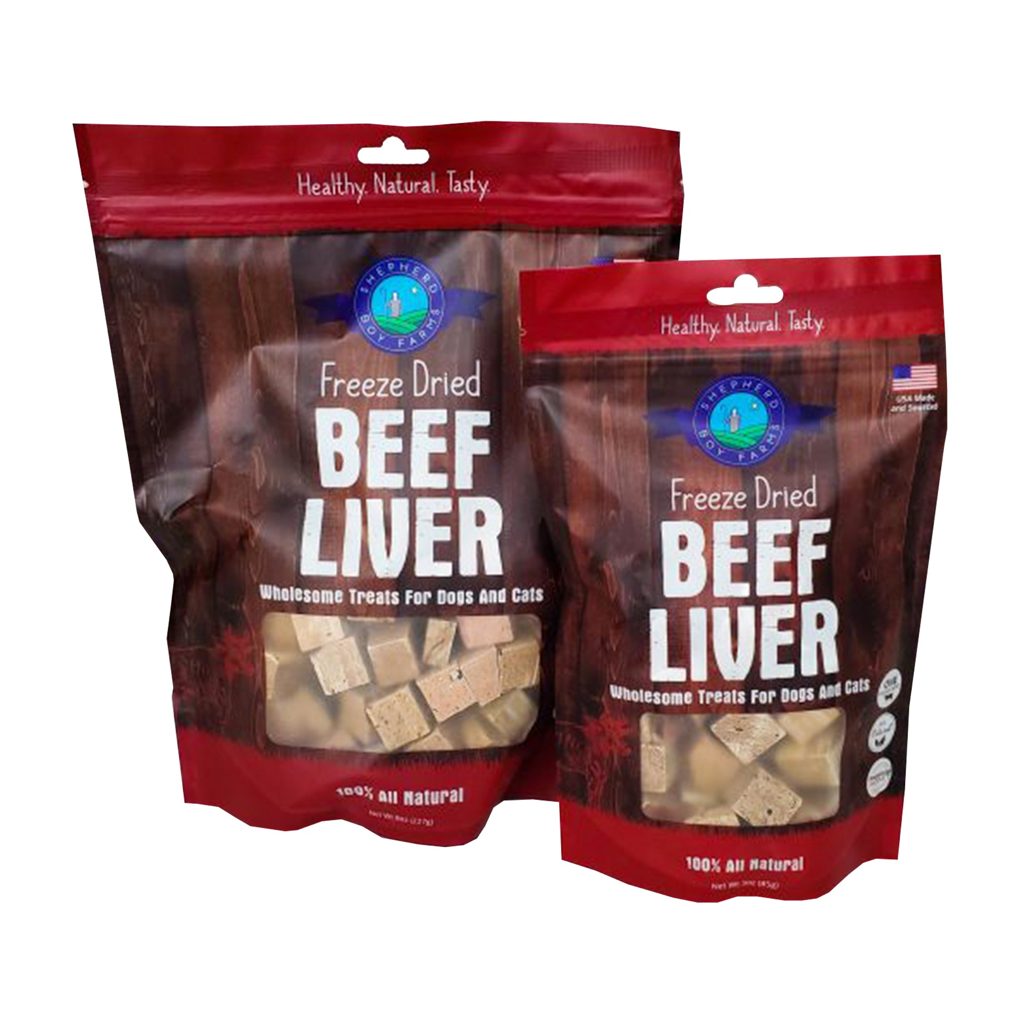 Shepherd Boy Farms Grass-Fed Beef Liver - High in Iron & Vitamin A - Perfect for Keto, Paleo & Carnivore Diets - Great for Smoothies, Stir-Fry & Dog Treats