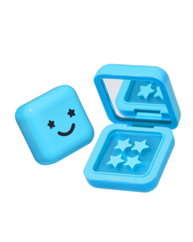 Starface Hydro Stars Blue Acne Patches - Fast-Acting Pimple Stickers for Clear Skin | Perfect for Overnight Spot Treatment & On-the-Go Care