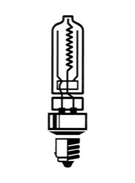 B&P Lamp® Jd Type Mini Can Halogen Light Bulb 100W - Perfect for Desk Lamps, Reading Lights & Home Office Lighting