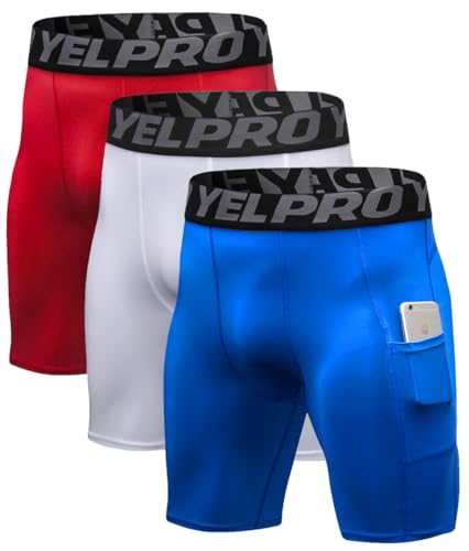 3pcs Blue+white+red