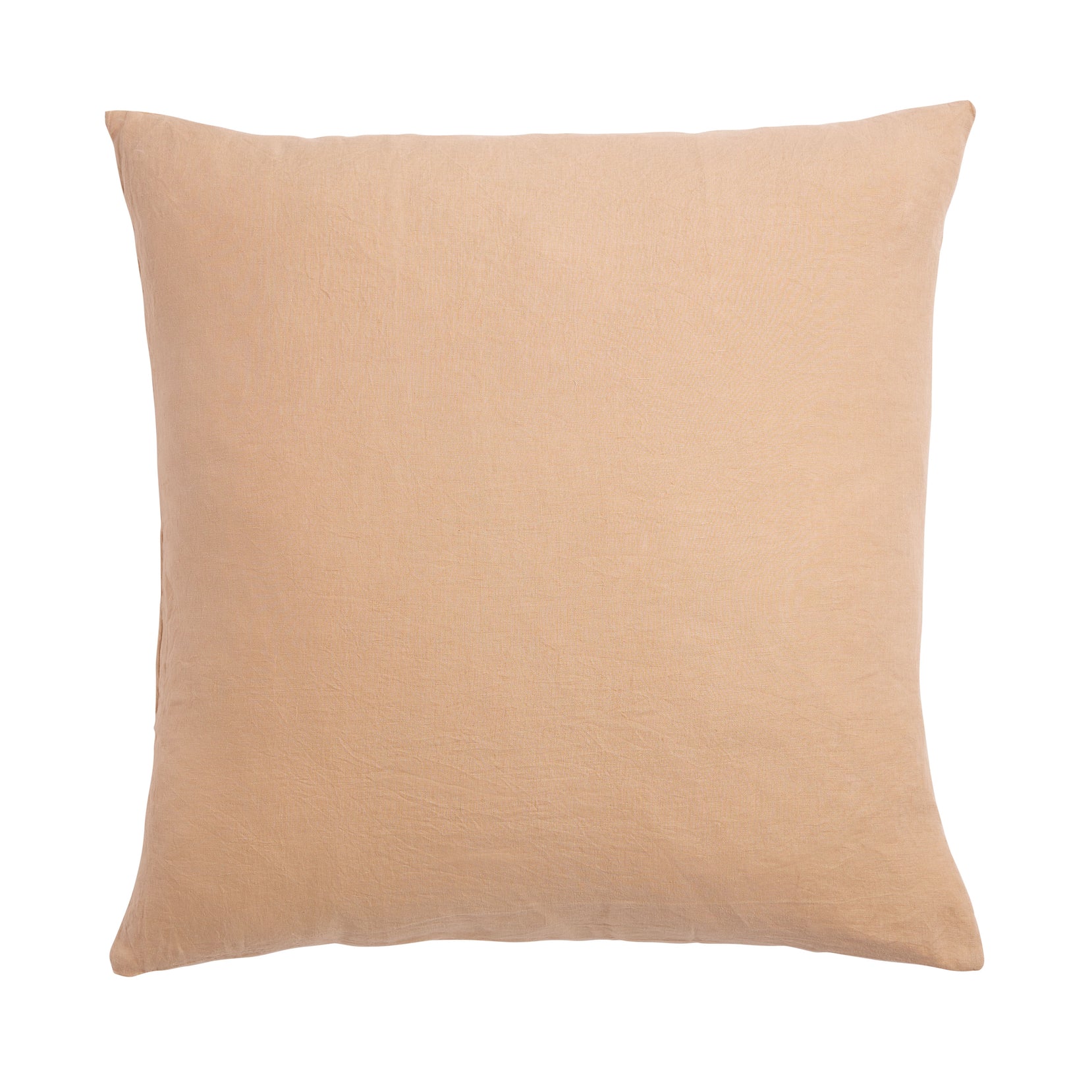 Premium Linen Euro Pillowcase Set - Soft & Breathable Cashew Color - Perfect for Bedroom, Guest Room & Luxury Hotel Decor