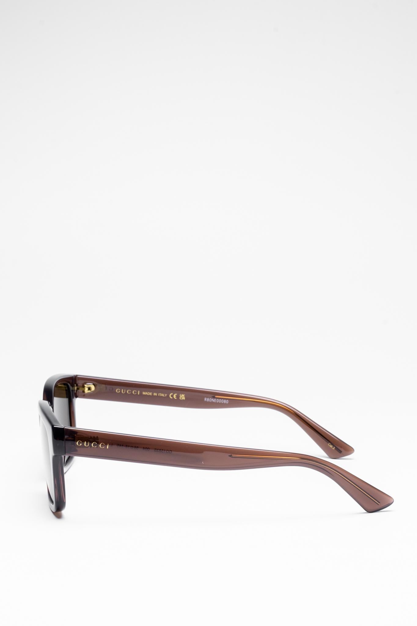 GUCCI GG1583S 004 Sunglasses - Luxury Designer Shades for Women & Men | UV Protection, Polarized Lenses | Perfect for Beach, Driving & Outdoor Activities