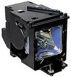 Original PANASONIC PT-LC75 Projector Lamp Bulb Replacement with Housing - High Brightness & Long Life for Home Theater, Office Presentations & Classroom Projectors