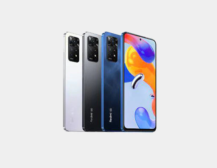 Xiaomi Redmi Note 11 Pro 4G Smartphone - 128GB ROM 6GB RAM, Dual SIM Unlocked GSM Phone (Graphite Gray) for Streaming, Gaming & Business Use