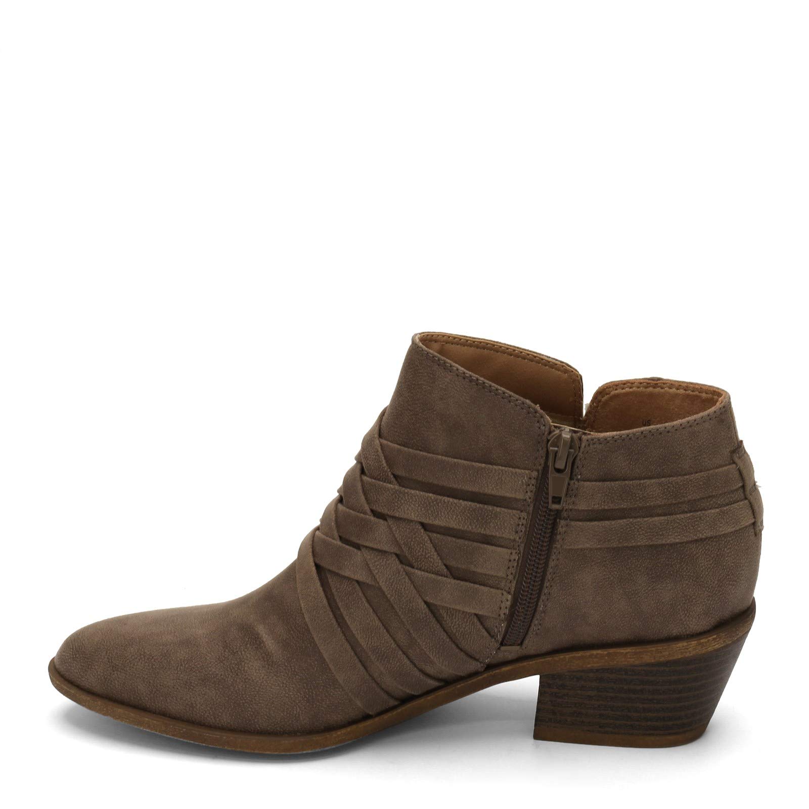 Lifestride Women's Ankle Booties - Comfortable & Stylish Low Heel Boots for Casual Wear, Office & Night Out