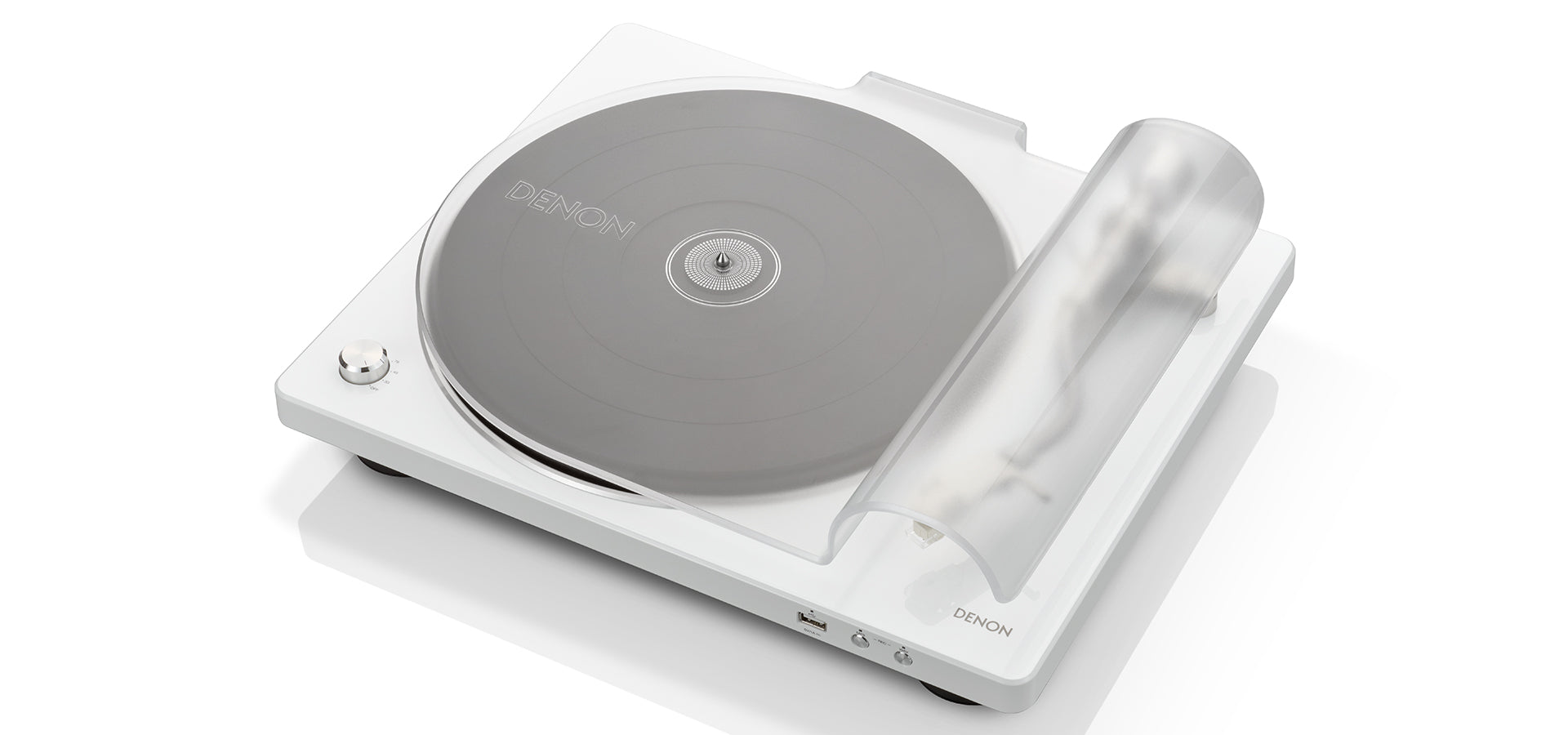 Denon DP-450USB Hi-Fi USB Turntable with Built-in Phono Preamp | Vinyl Record Player for Home Audio & Digitizing LPs - Perfect for Audiophiles & Music Enthusiasts