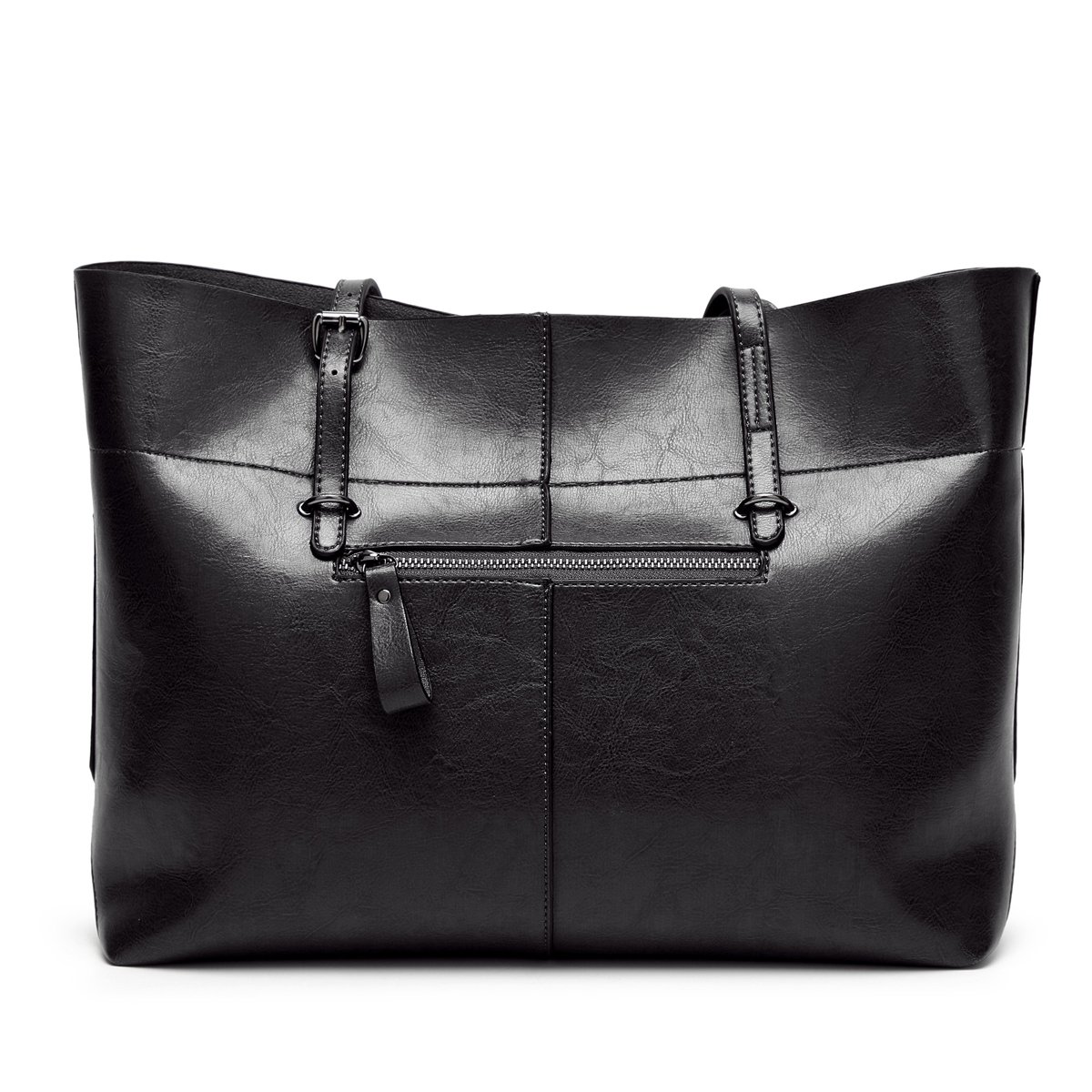 Stylish Women's PU Leather Shoulder Bag - Large Capacity Tote Handbag for Work, Travel & Daily Use | Perfect Office Commute, Shopping & Weekend Essentials Carrier
